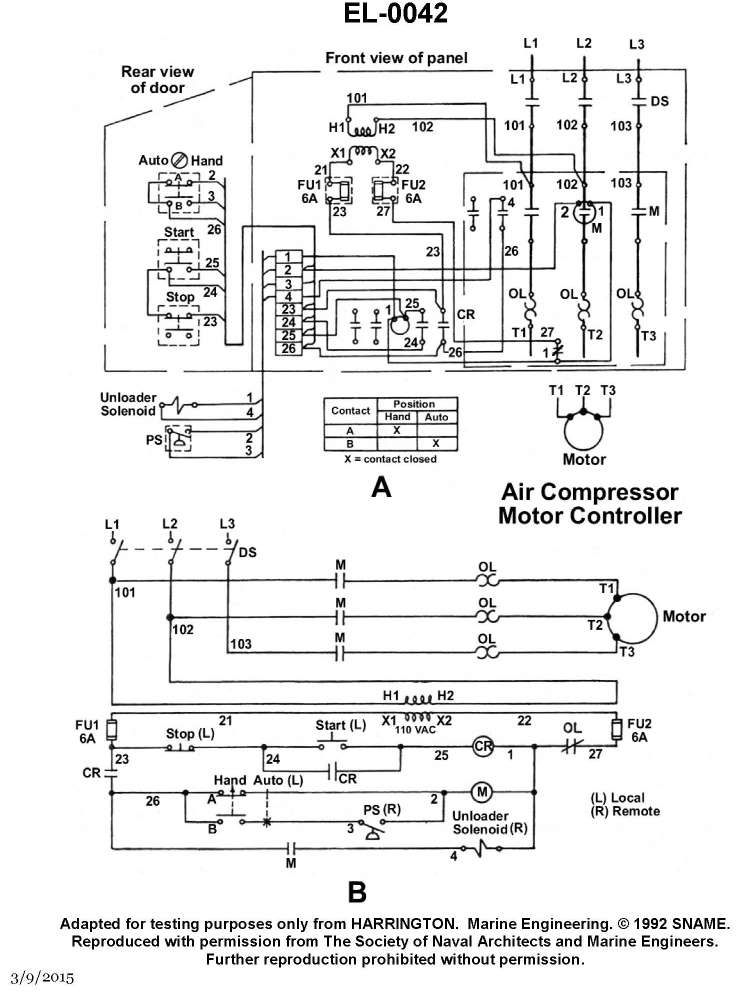 USCG illustration EL-0042 for Engine 2014 Electricity question 390