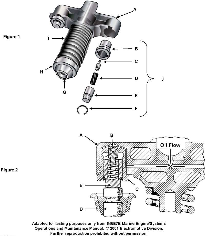 USCG illustration MO-0019 for Engine 2014 Motor Plants and Auxiliary Boilers question 2353