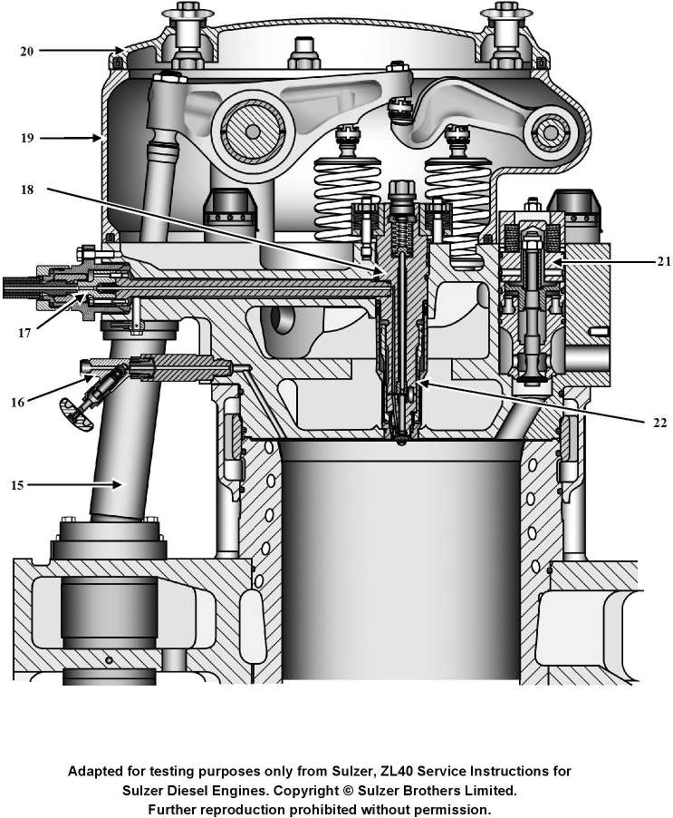 USCG illustration MO-0032 for Engine 2014 Motor Plants and Auxiliary Boilers question 148