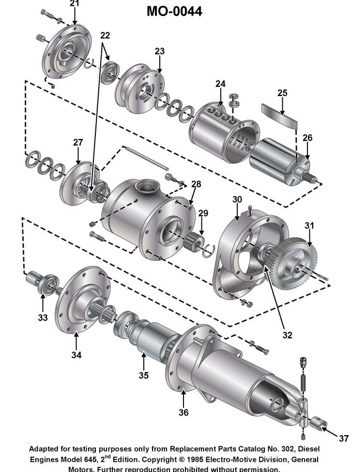 USCG illustration MO-0044 for Engine 2014 Motor Plants and Auxiliary Boilers question 997