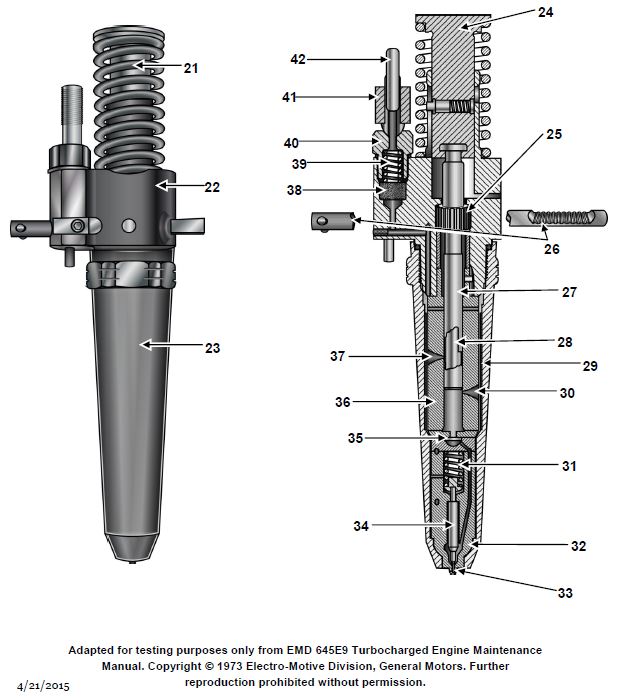 USCG illustration MO-0059 for Engine 2014 Motor Plants and Auxiliary Boilers question 1639