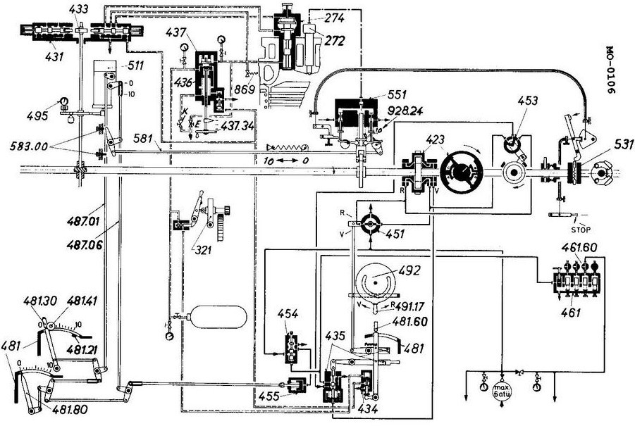 USCG illustration MO-0106 for Engine 2014 Motor Plants and Auxiliary Boilers question 2346